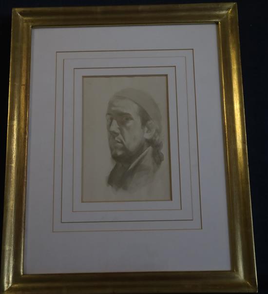 § Stephen Conroy (b.1964) Self-portrait 8.5 x 5.25in.
